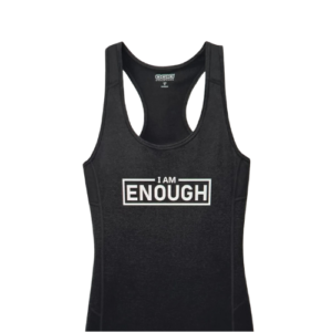 I AM ENOUGH Women’s Dri-Fit Razorback Tank